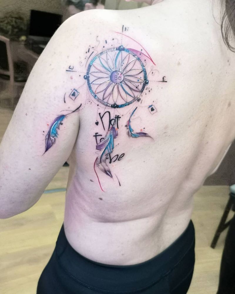 30 Superb Dreamcatcher Tattoos to Get Inspired