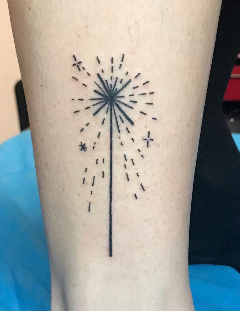 30 Pretty Fireworks Tattoos Improve Your Temperament