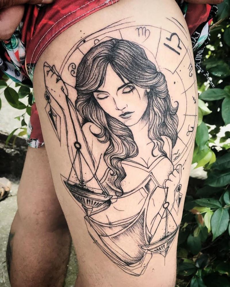 30 Pretty Libra Tattoos You Must Try