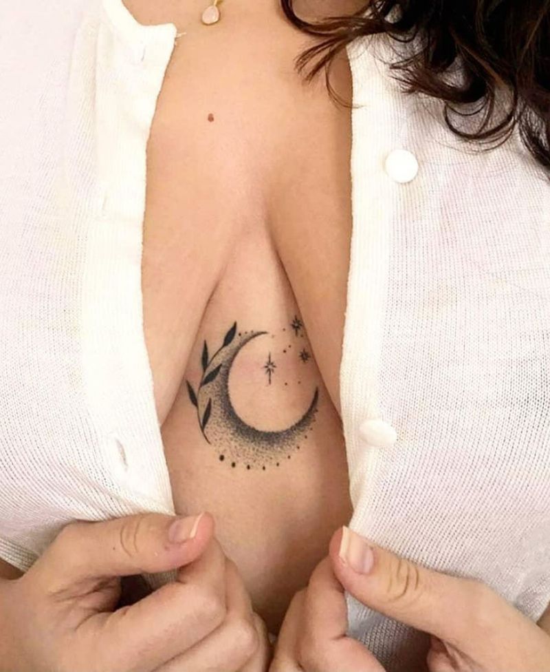 30 Pretty Moon Tattoos You Will Love