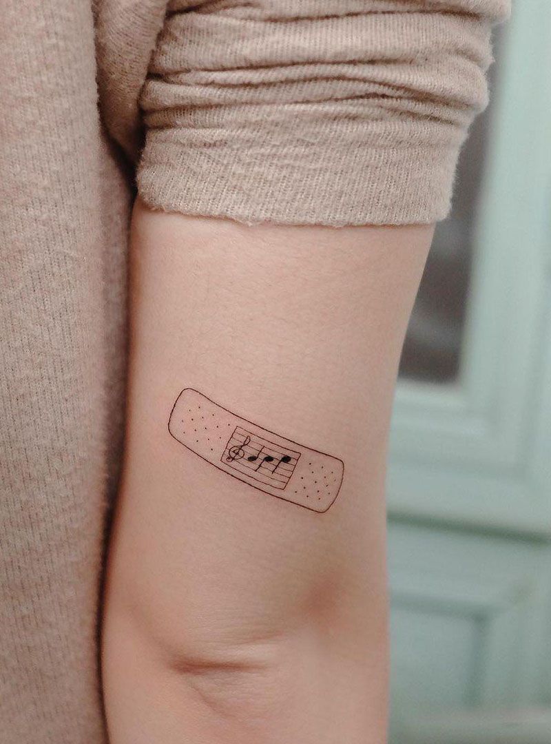 30 Unique Music Note Tattoos You Will Love