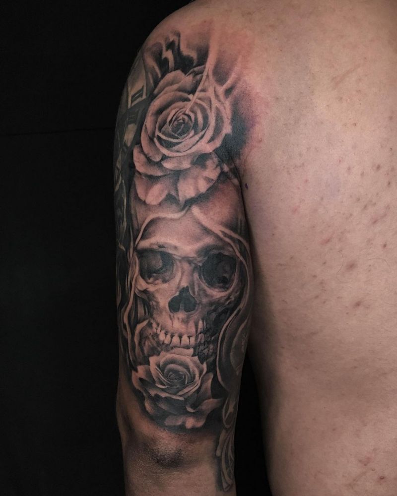 30 Gorgeous Skull Tattoos to Inspire You