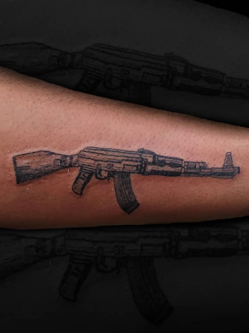 30 Perfect Ak47 Tattoos You Will Love