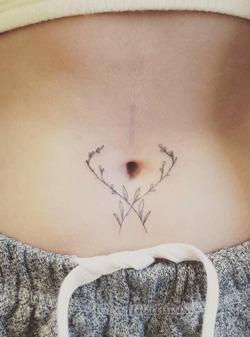 30 Pretty Belly Button Tattoos Make You Attractive