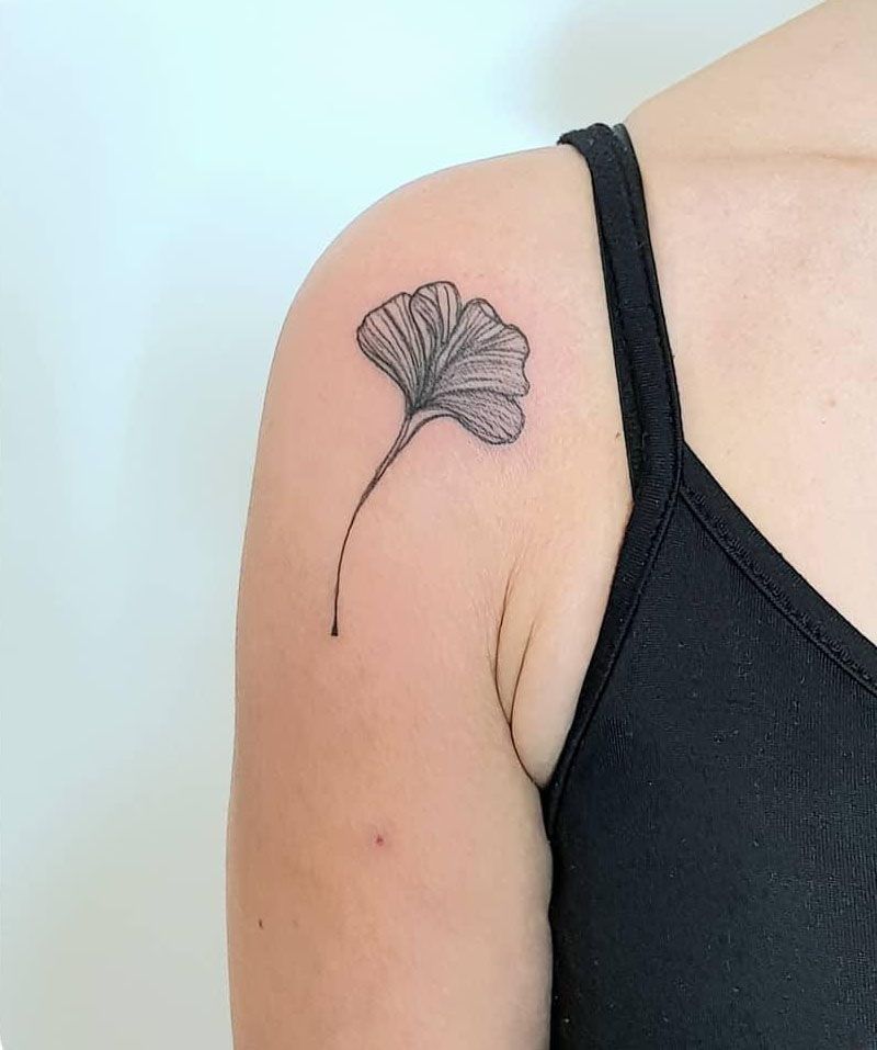 30 Pretty Ginkgo Tattoos to Inspire You