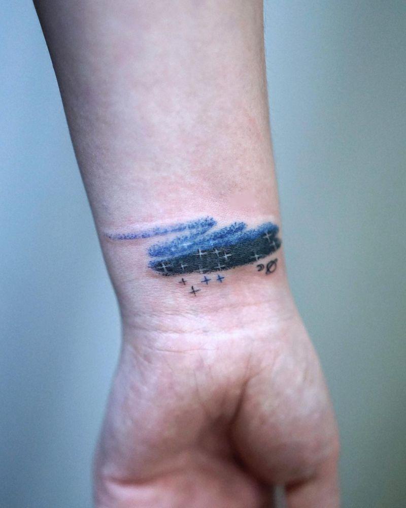 30 Pretty Milky Way Tattoos Make You Attractive