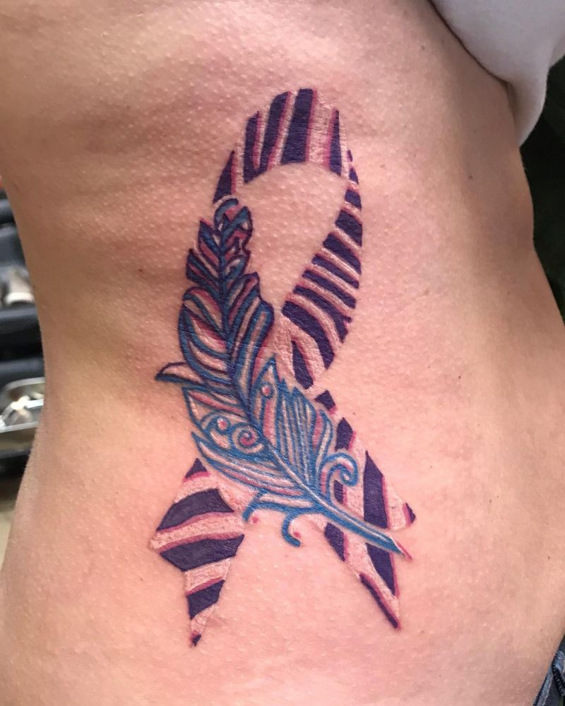 30 Pretty Ribbon Tattoos Enhance Your Personality