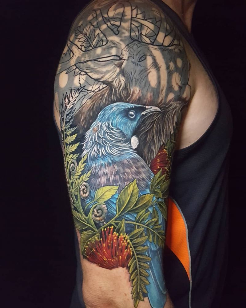 30 Pretty Tui Tattoos You Will Love