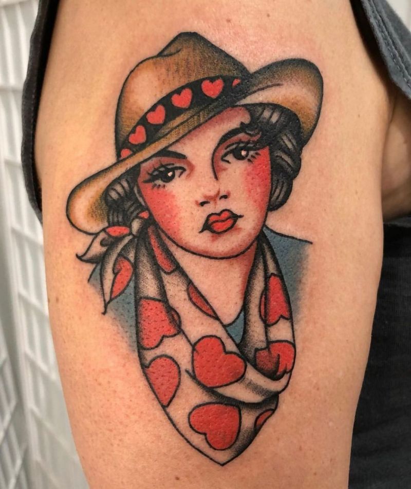 30 Pretty Cowgirl Tattoos You Must Try