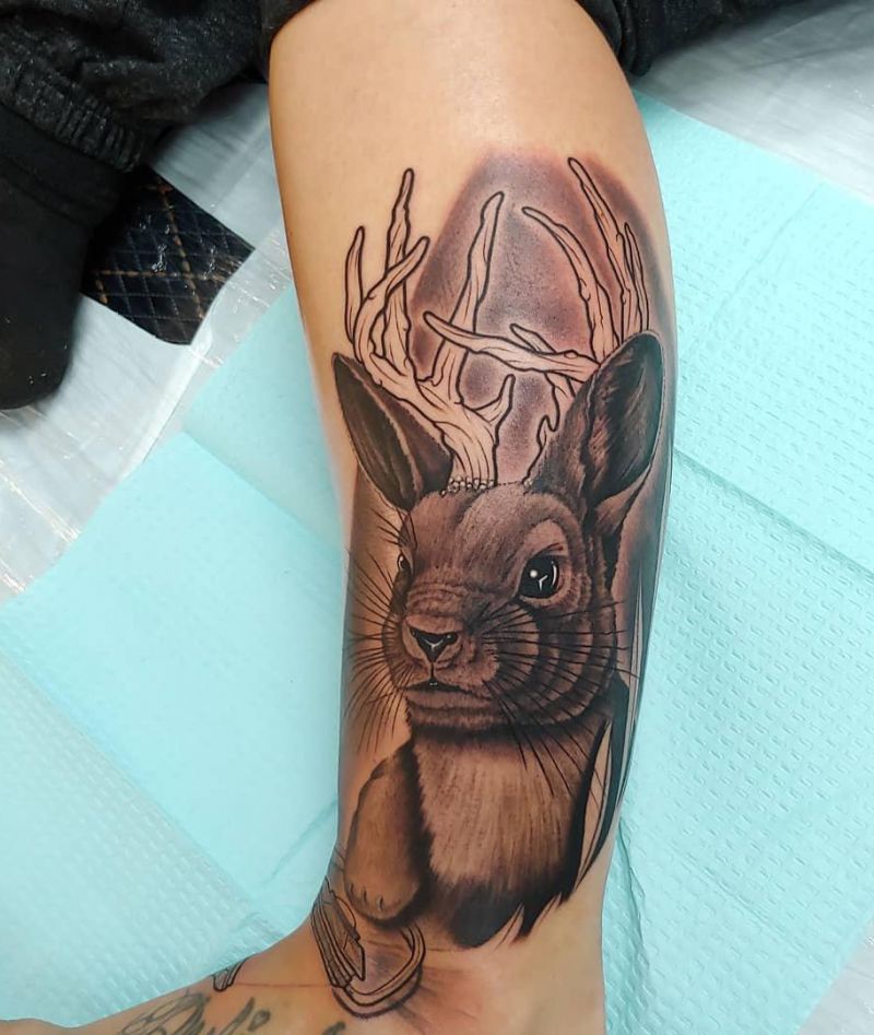 30 Pretty Jackalope Tattoos You Will Love