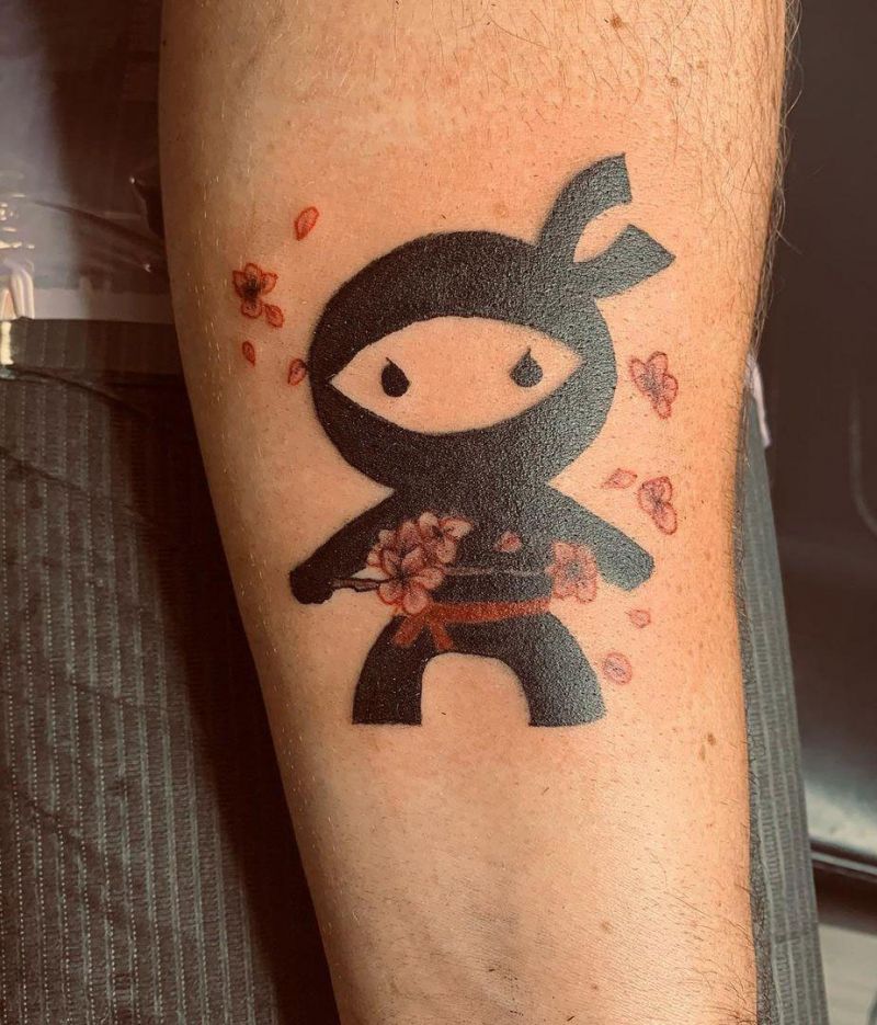 30 Pretty Ninja Tattoos Increase Your Sense of Mystery