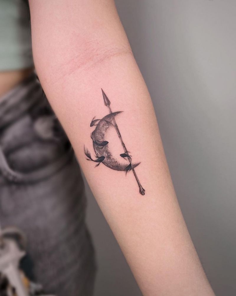 30 Pretty Spear Tattoos You Must Try