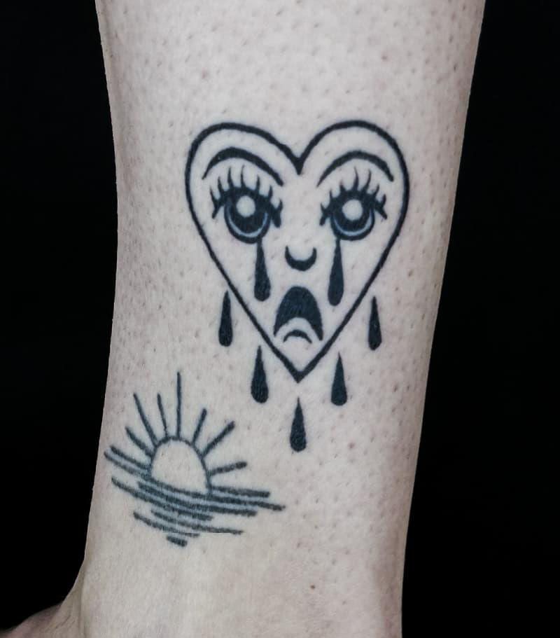 30 Pretty Tears Tattoos You Will Love