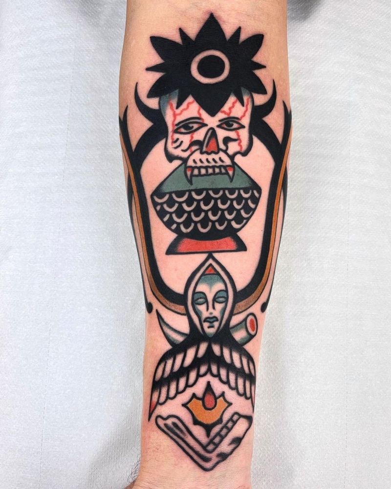 30 Pretty Totem Tattoos Make You Attractive