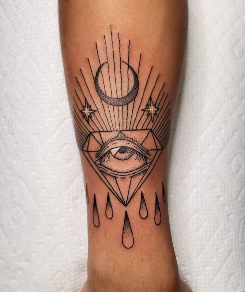 30 Pretty Trippy Tattoos Give You an Unexpected Feeling