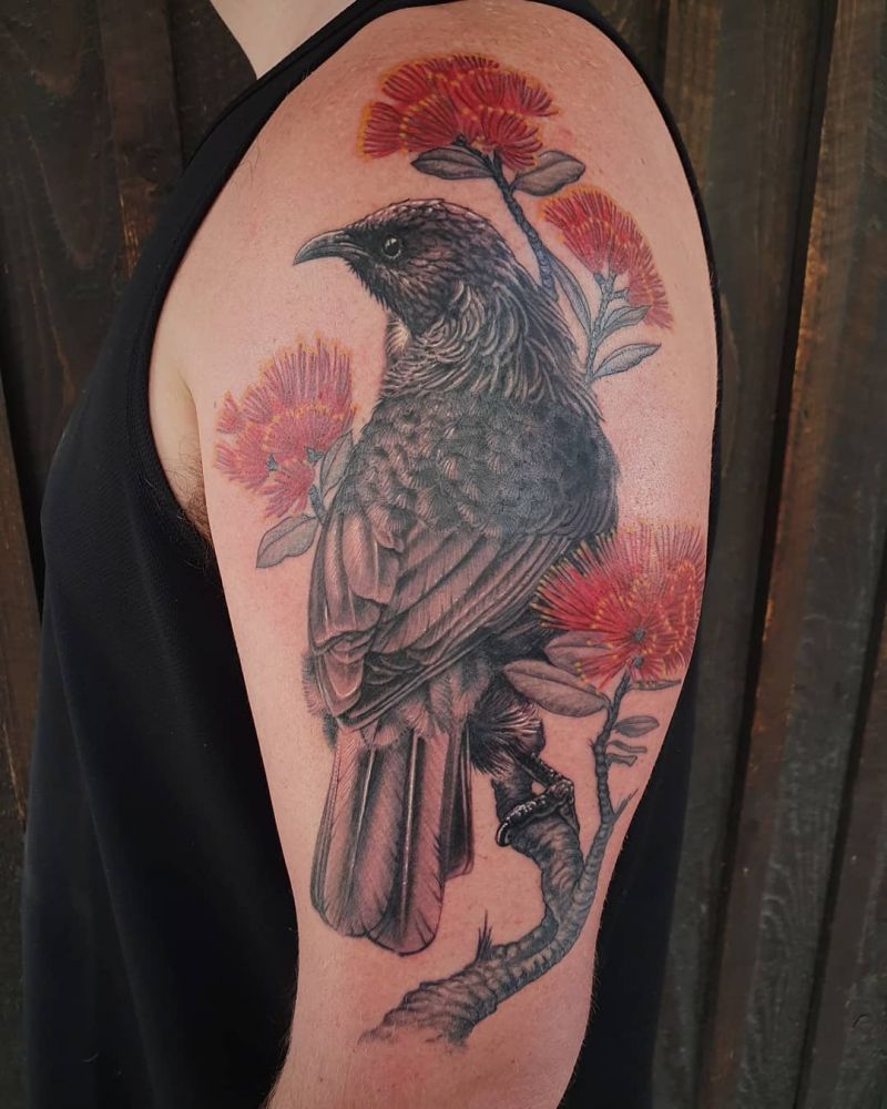 30 Pretty Tui Tattoos You Will Love