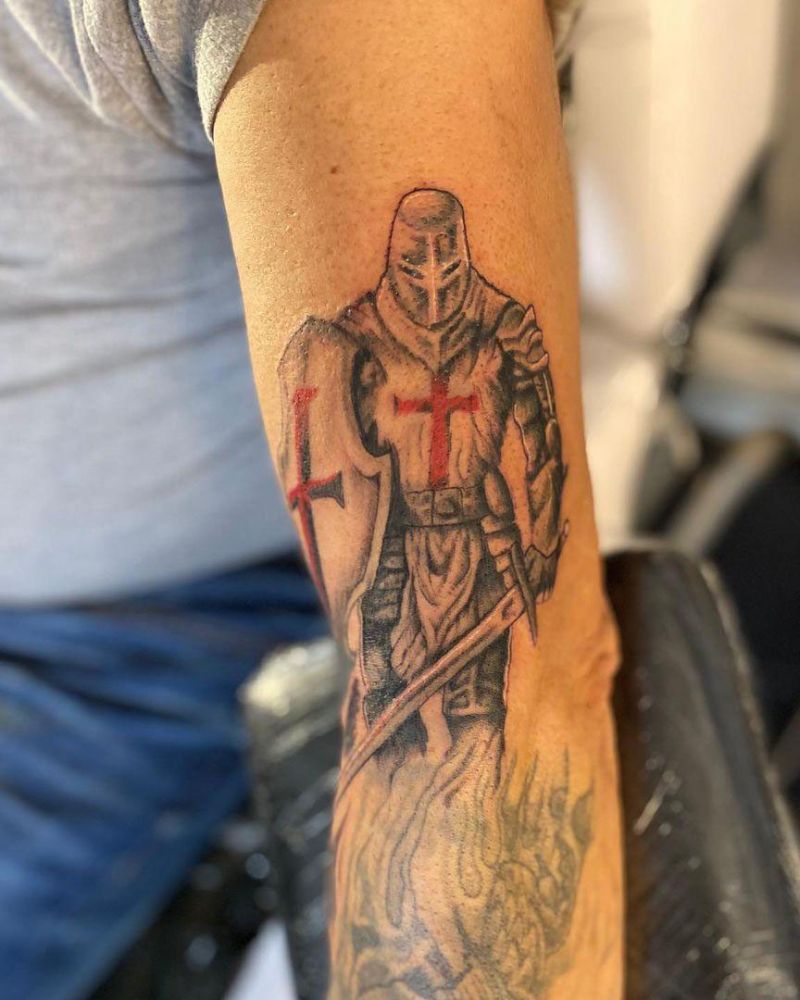 30 Pretty knight Tattoos to Inspire You