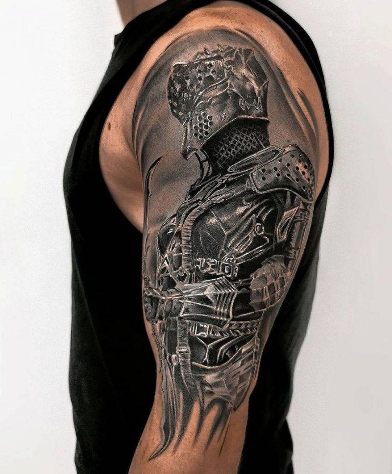 30 Pretty knight Tattoos to Inspire You