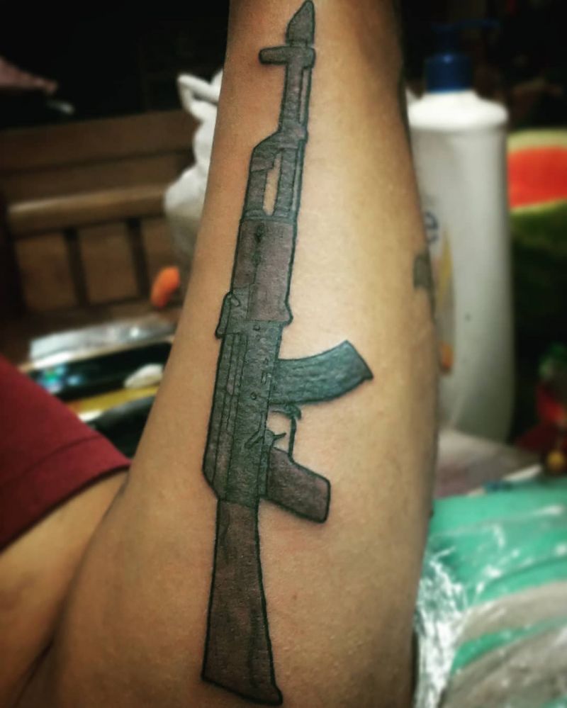 30 Perfect Ak47 Tattoos You Will Love