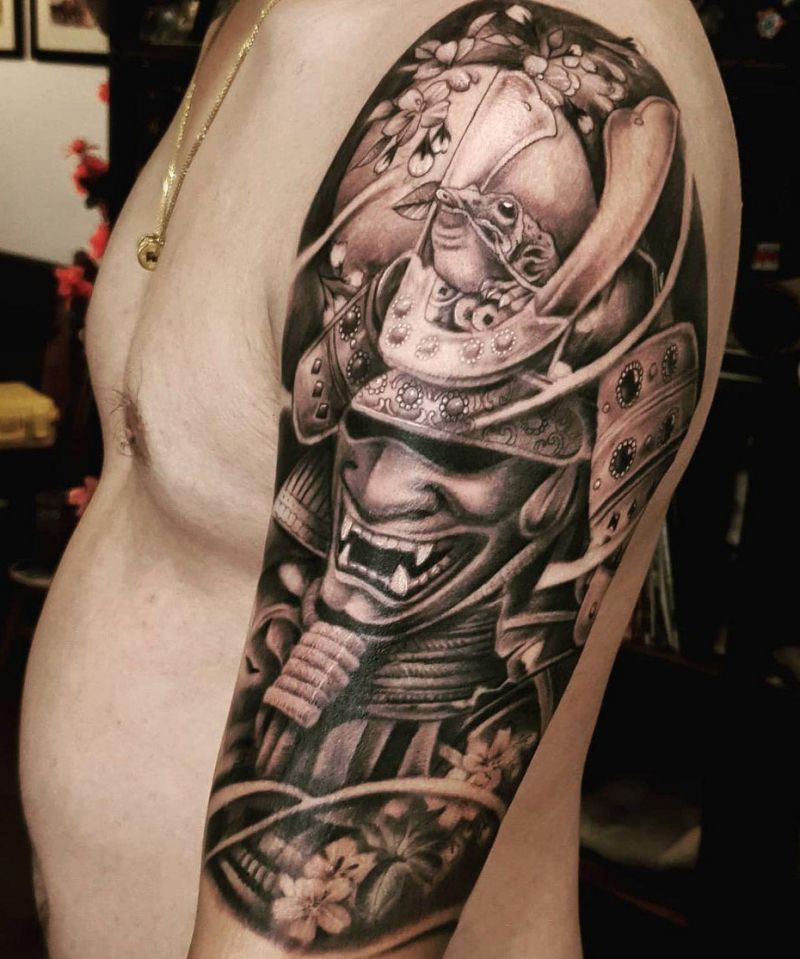 30 Fierce Samurai Tattoos Make You Brave