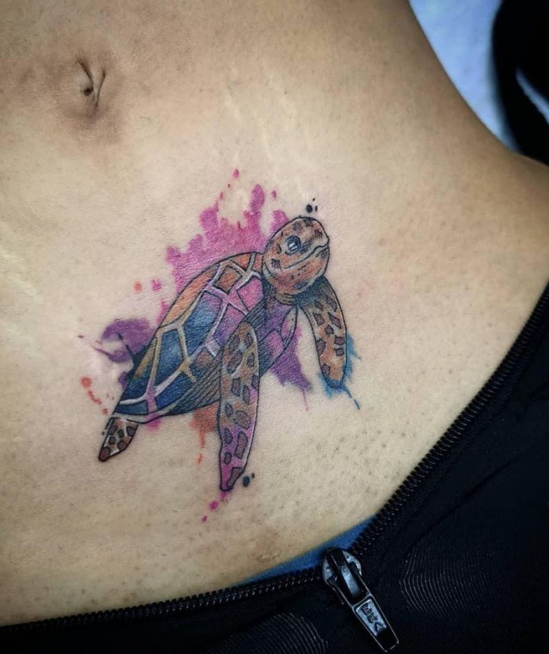 30 Pretty Turtle Tattoos You Must Try