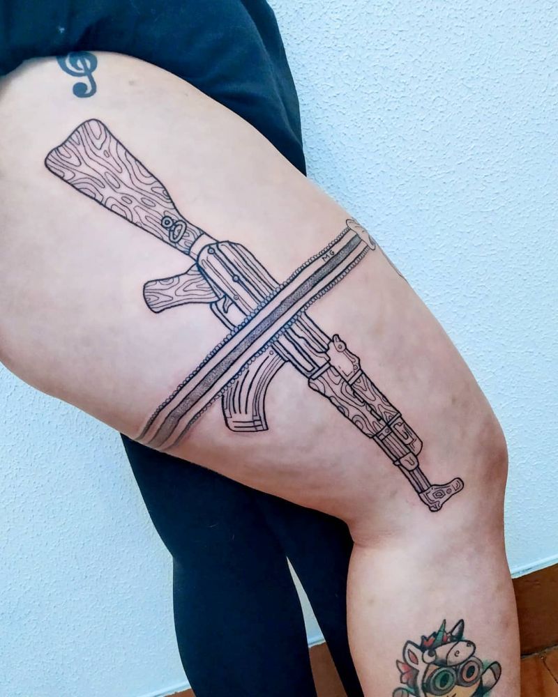 30 Perfect Ak47 Tattoos You Will Love