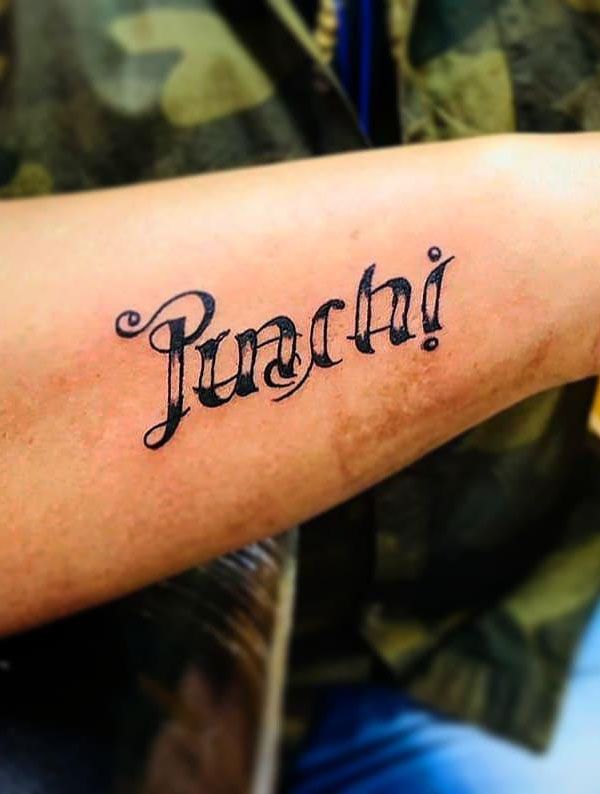 30 Pretty Ambigram Tattoos to Inspire You