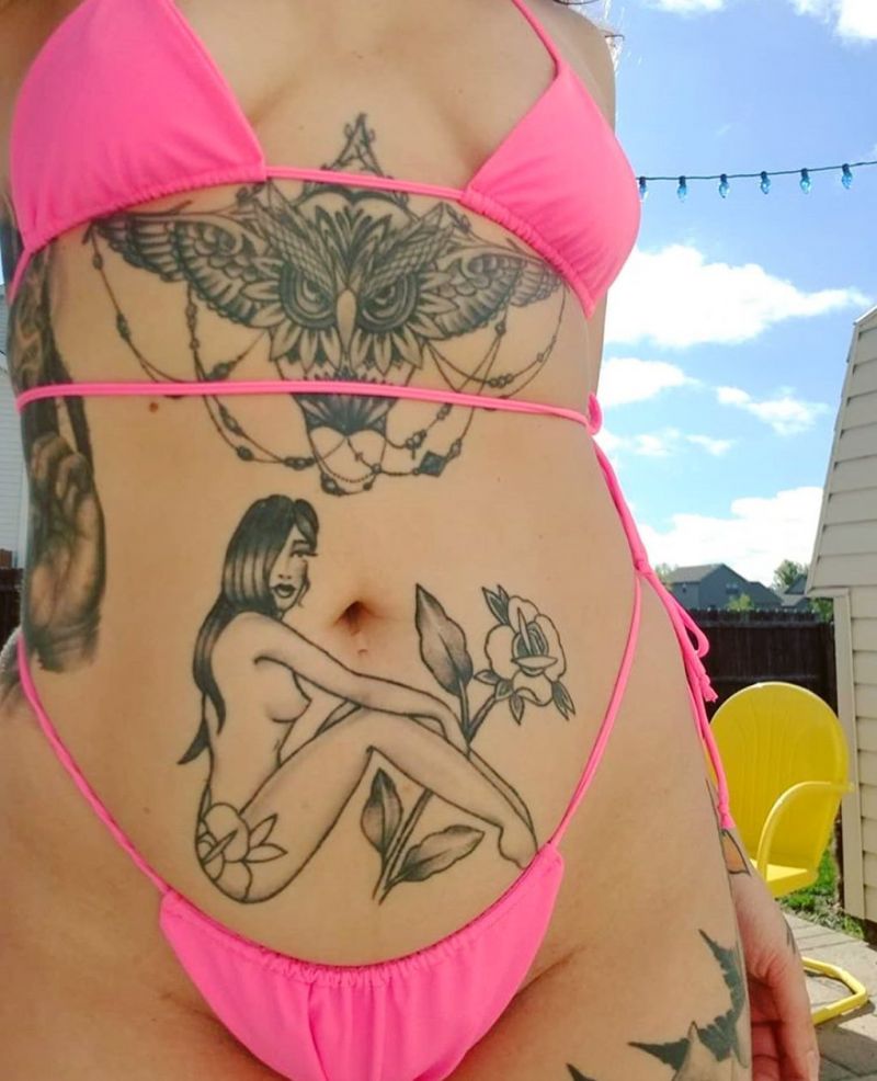 30 Pretty Belly Button Tattoos Make You Attractive