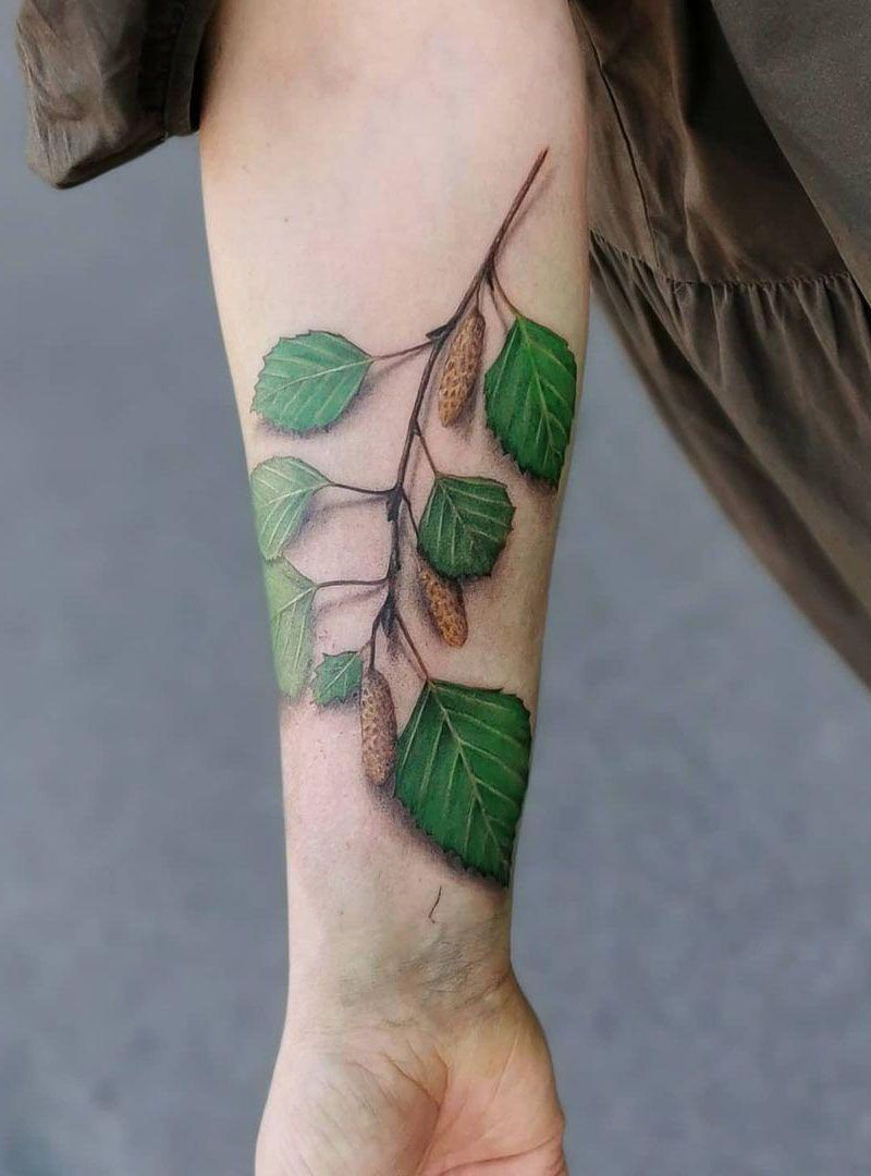 30 Pretty Birch Tree Tattoos Make You Attractive