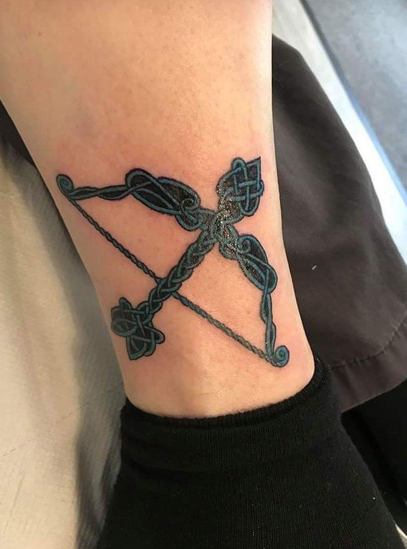 30 Pretty Bow and Arrow Tattoos Bring You Good Luck