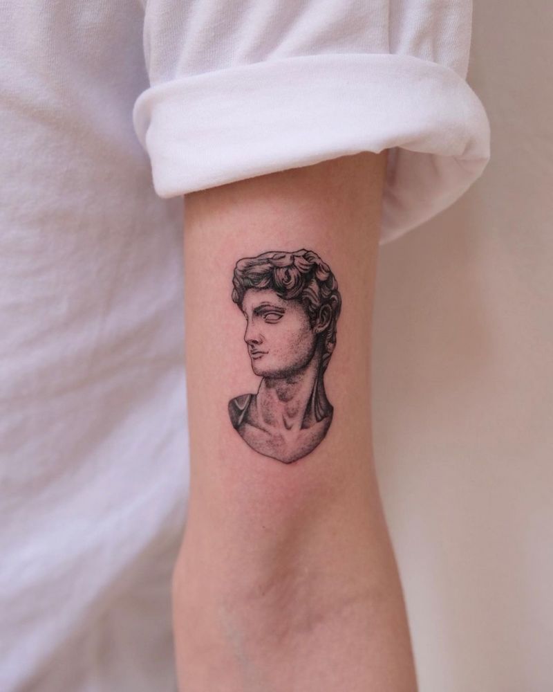 30 Pretty David Tattoos to Inspire You