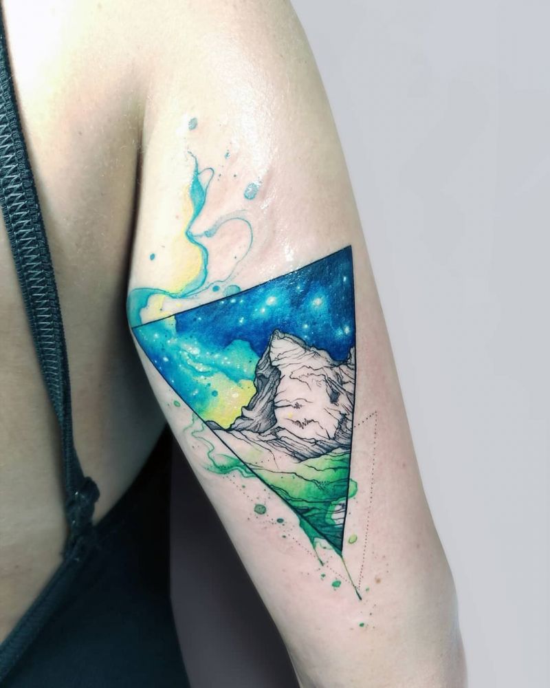 30 Pretty Milky Way Tattoos Make You Attractive