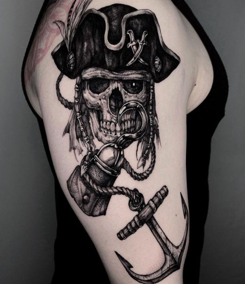 30 Pretty Pirate Tattoos You Will Love