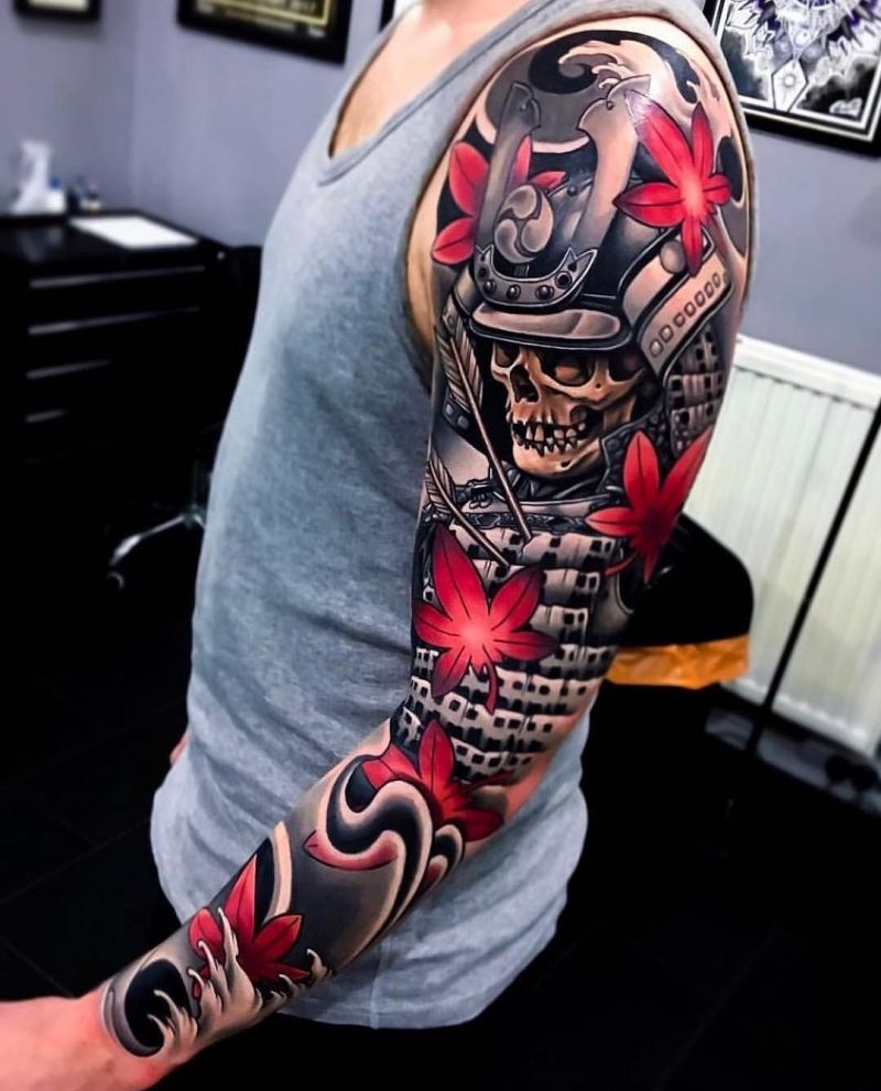 30 Fierce Samurai Tattoos Make You Brave