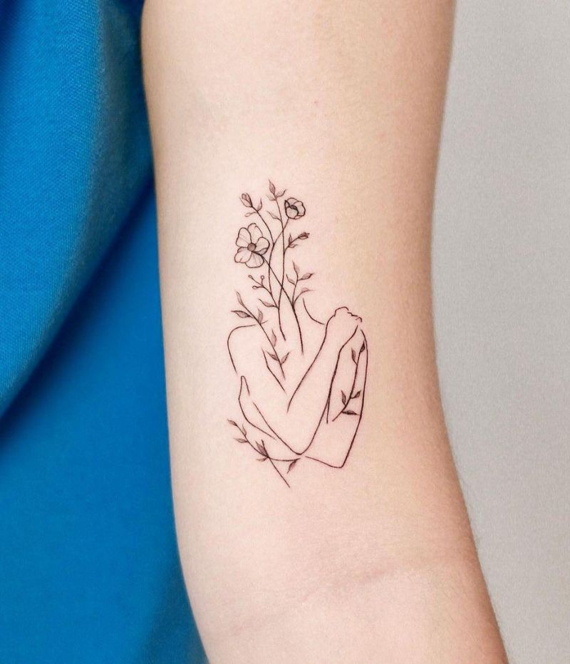 30 Pretty Self Love Tattoos to Inspire You