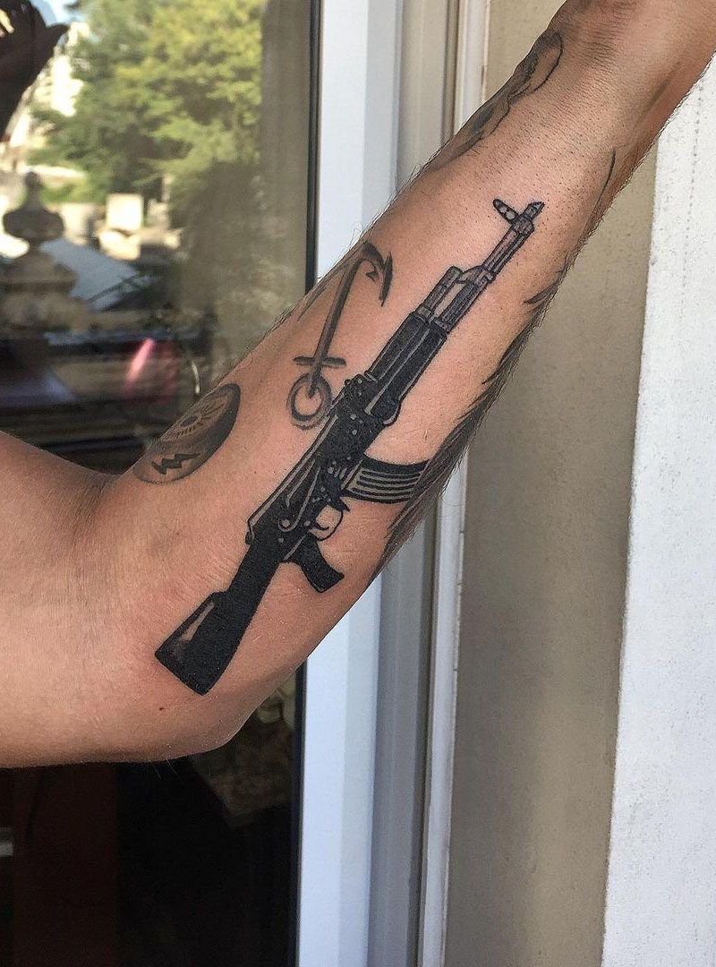 30 Perfect Ak47 Tattoos You Will Love