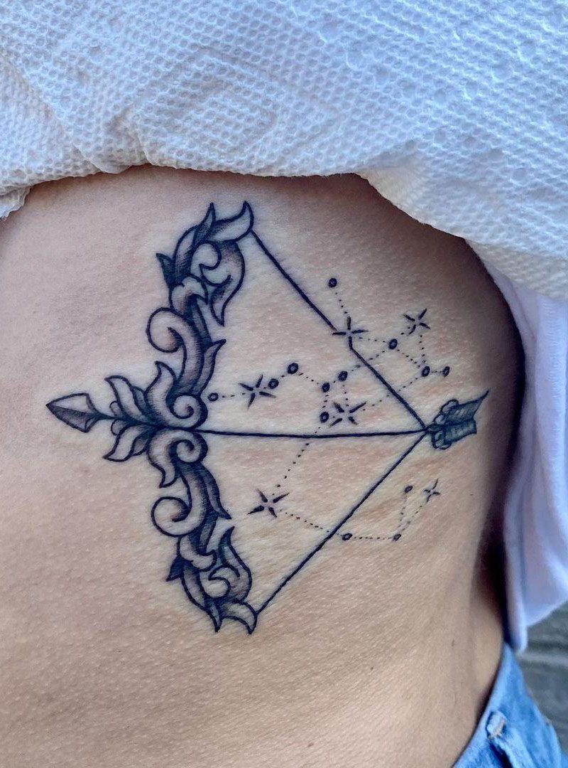 30 Pretty Bow and Arrow Tattoos Bring You Good Luck