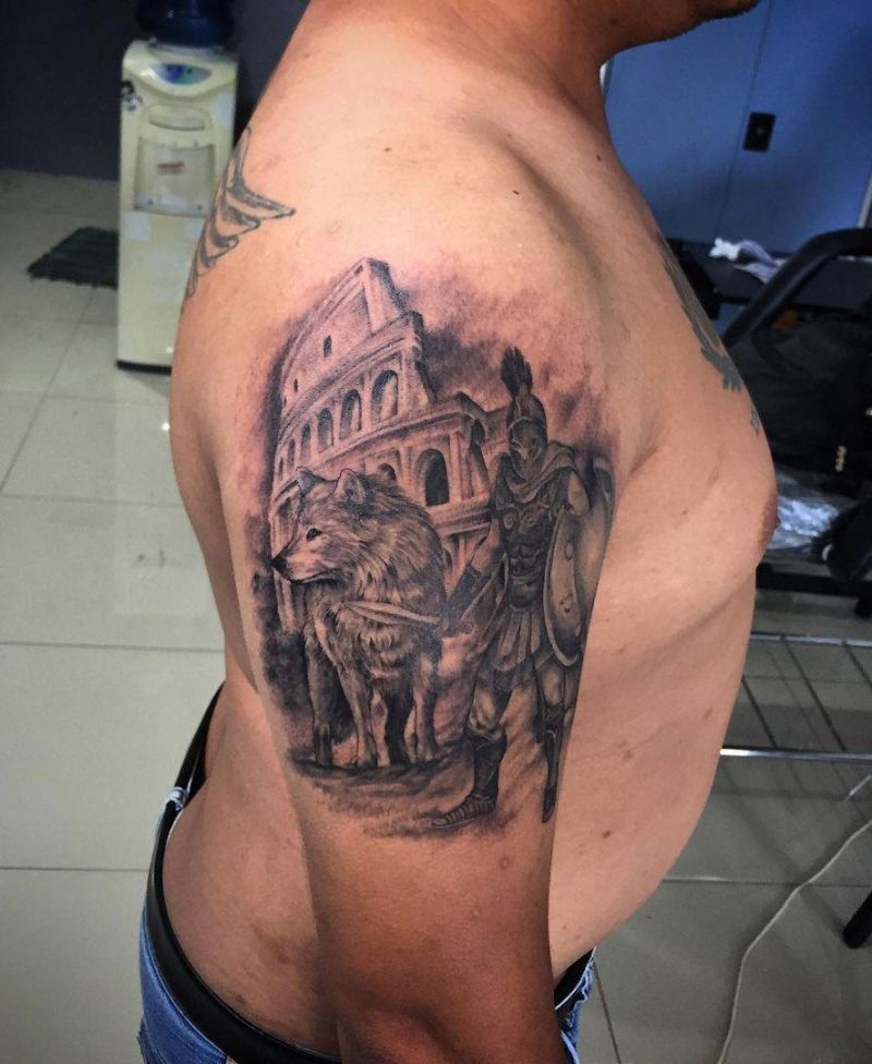 30 Pretty Colosseum Tattoos You Will Love