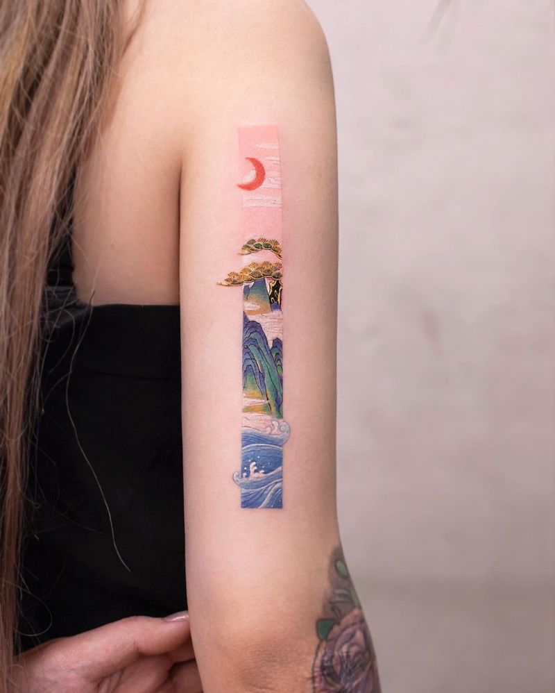 30 Pretty Frame Tattoos to Inspire You