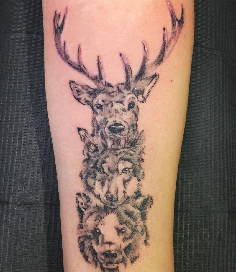 30 Pretty Hunting Tattoos to Inspire You