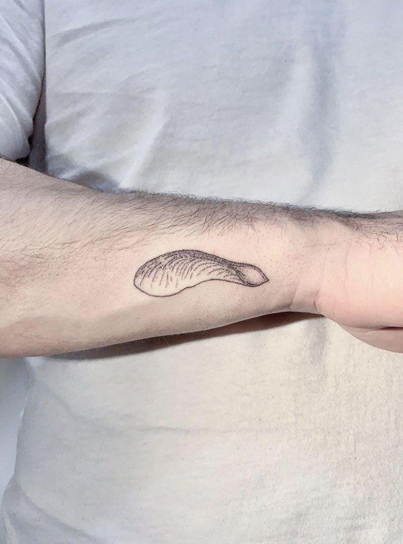 30 Pretty Maple Seed Tattoos Make You Attractive