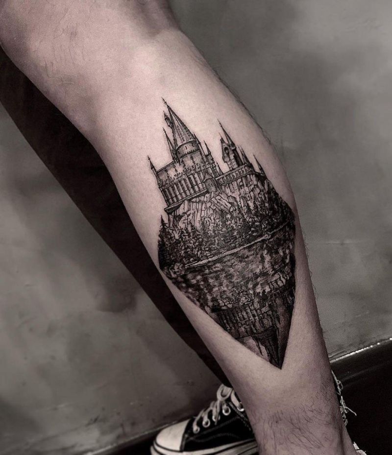 30 Pretty Skyline Tattoos to Inspire You