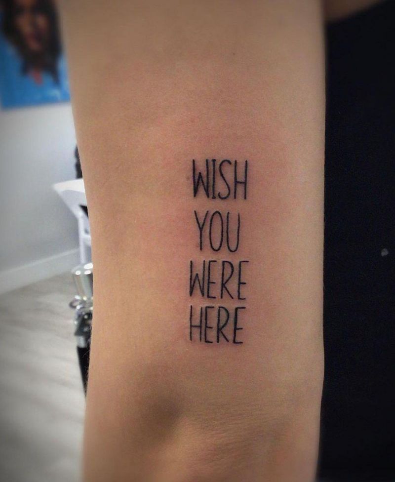 30 Pretty Text Tattoos to Inspire You