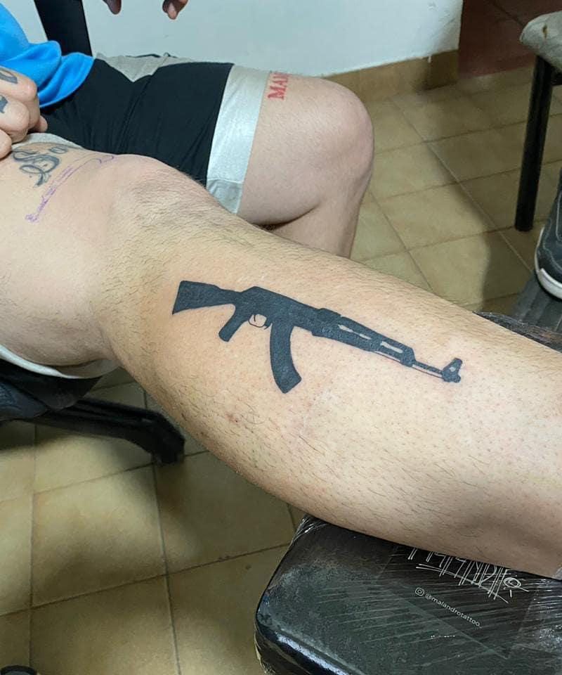 30 Perfect Ak47 Tattoos You Will Love