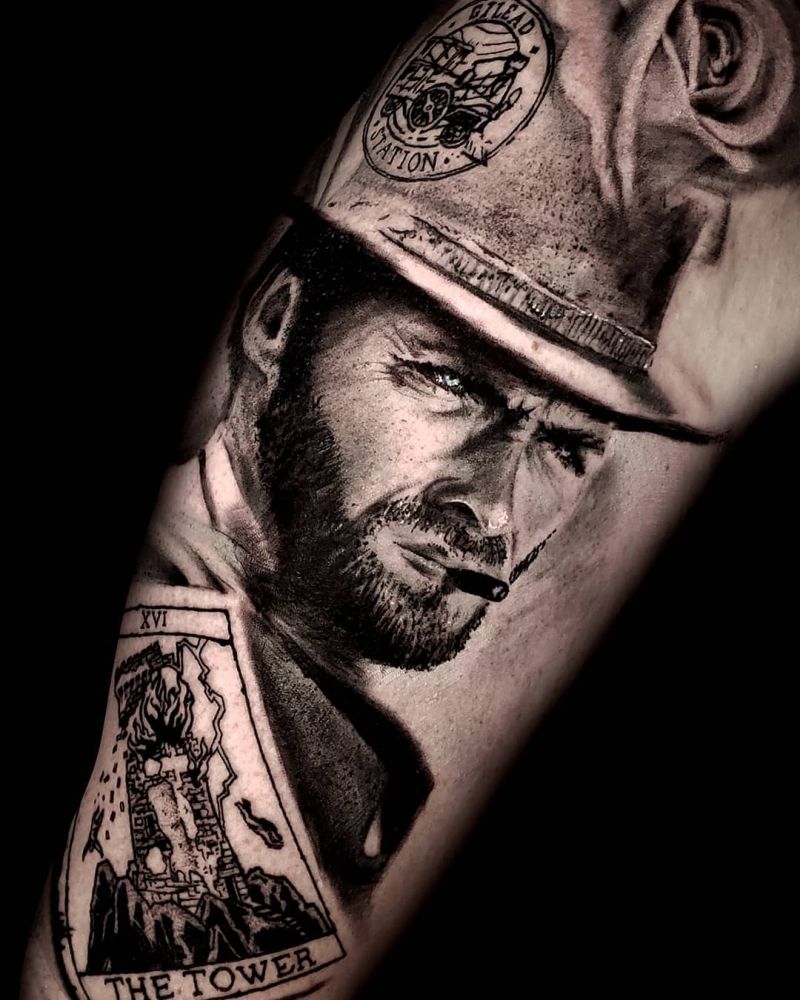 30 Pretty Cowboy Tattoos You Want to Try