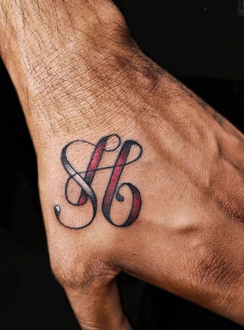 30 Pretty Initial Tattoos You Will Love