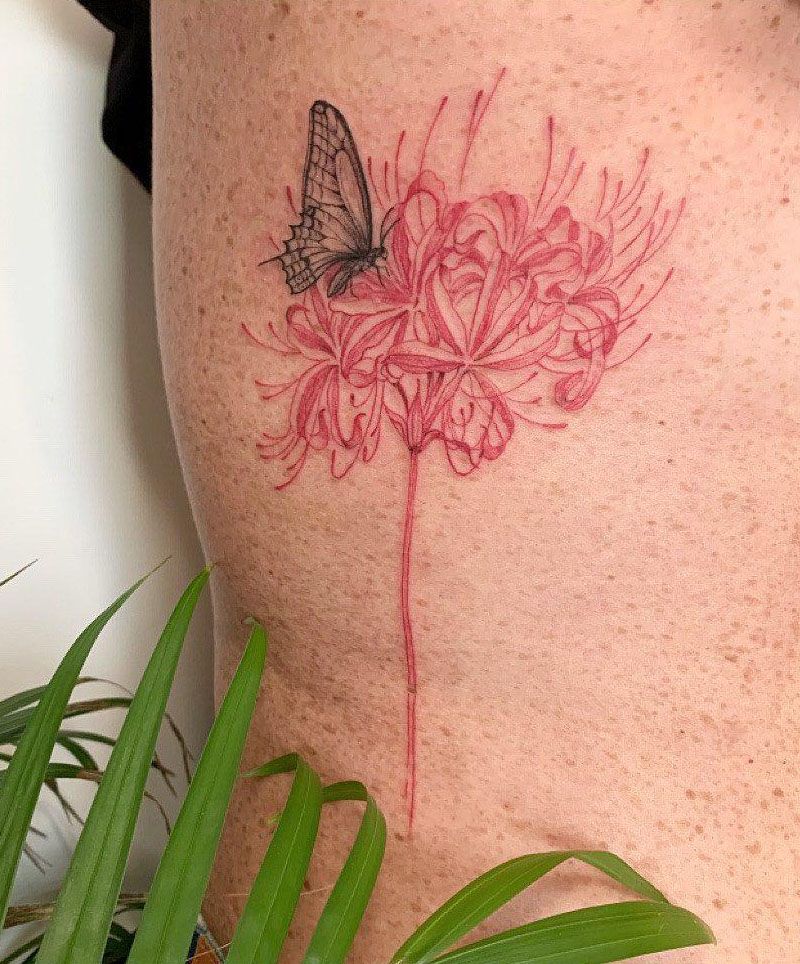 30 Pretty Spider lily Tattoos You Must Try