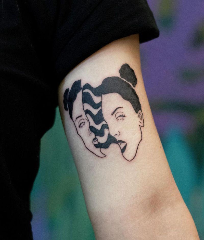 30 Pretty Trippy Tattoos Give You an Unexpected Feeling