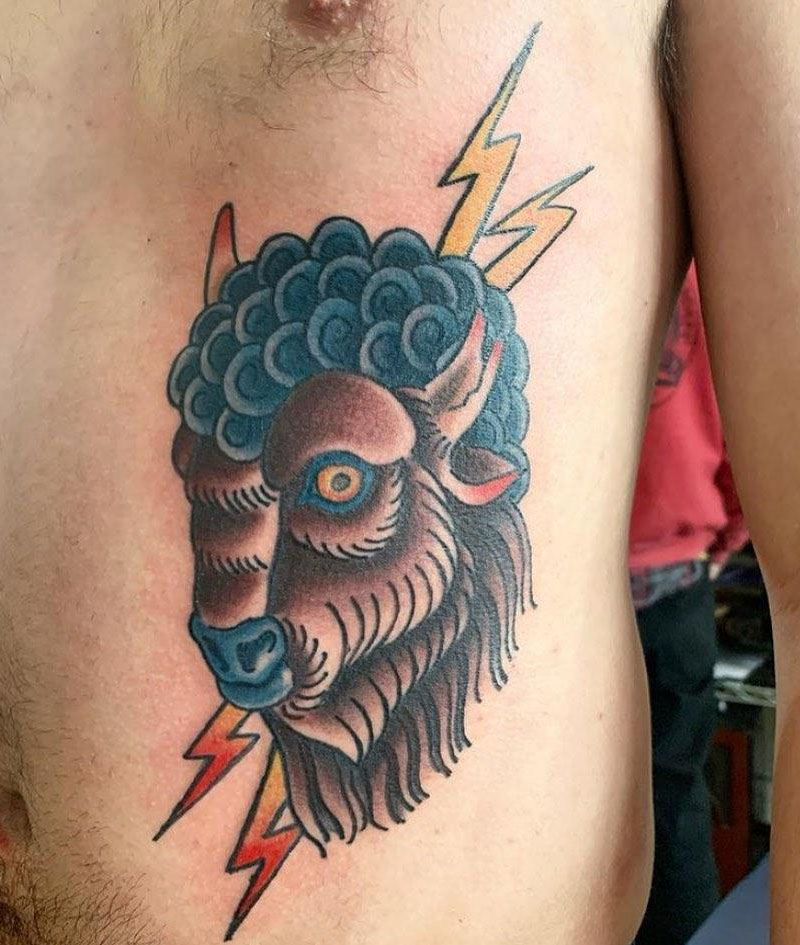 30 Pretty Buffalo Tattoos Make You Brave