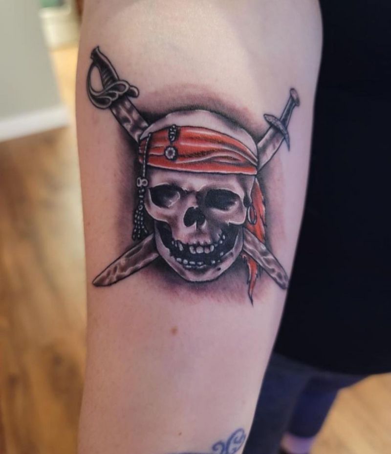 30 Pretty Pirate Tattoos You Will Love